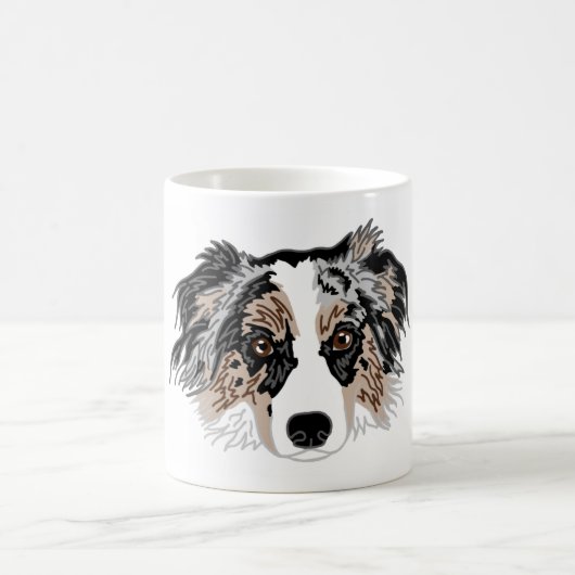 J'aime ma Mug de Chien Aussie (Centre)