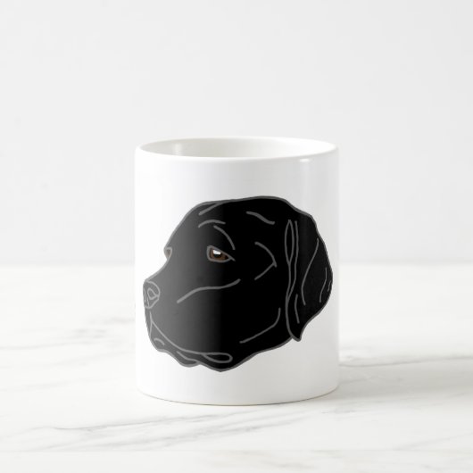 J'Aime Ma Mug De Chien Du Black Lab (Centre)