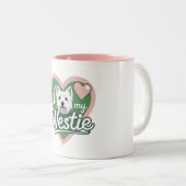 J'Aime Ma Mug De Chien Westie (Devant droit)