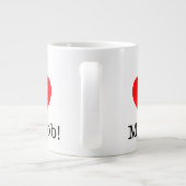 J'Aime Ma Mug De Travail (Dos)