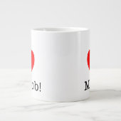 J'Aime Ma Mug De Travail (Devant)