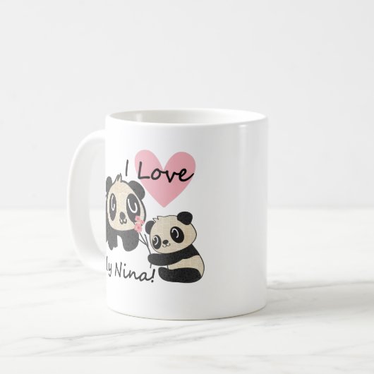 J'Aime Ma Mug Nina (Devant gauche)