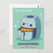 J'aime ma petite carte postale de cuisine de frais (Devant / Derrière)