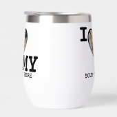 J'aime ma photo et mon texte personnalisés (Droite)