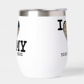 J'aime ma photo et mon texte personnalisés (Gauche)