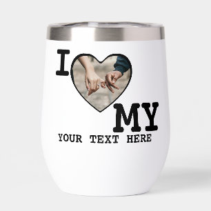 J'aime ma photo et mon texte personnalisés