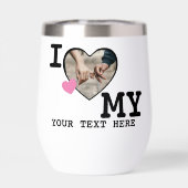 J'aime ma photo et mon texte personnalisés (Arrière)