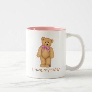 J'Aime Ma Soeur Mug Café
