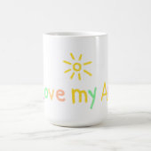 J'Aime Ma Tante Mug (Centre)