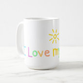J'Aime Ma Tante Mug (Devant gauche)