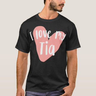 J'aime ma tante T-shirt drôle de tante mignante c