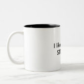 J'aime ma tasse à thé STRONG (Gauche)
