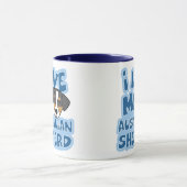 J'aime ma tasse australienne de berger (Centre)