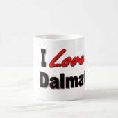 J'aime ma tasse dalmatienne (Centre)