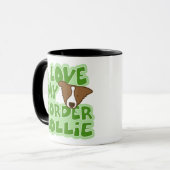 J'aime ma tasse de border collie (Devant gauche)