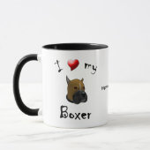 J'aime ma tasse de boxeur (Gauche)