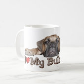 J'aime ma tasse de Bullmastiff (Devant gauche)