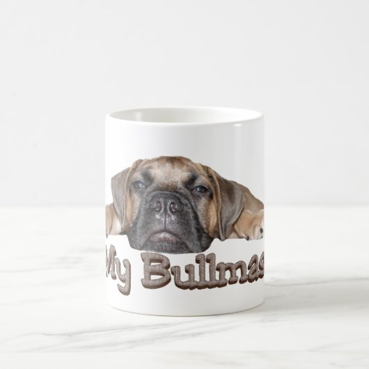 J'aime ma tasse de Bullmastiff (Centre)