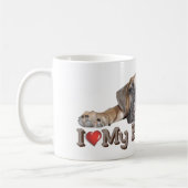 J'aime ma tasse de Bullmastiff (Gauche)