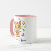 J'aime ma tasse de café caféine-chat (Devant gauche)