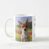 J'aime ma tasse de café de chiens (Gauche)
