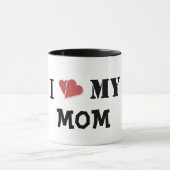 J'aime ma tasse de café de maman (Centre)