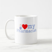 J'aime ma tasse de café de pharmacien (Gauche)