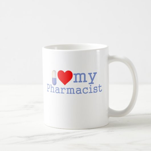 J'aime ma tasse de café de pharmacien (Droite)
