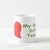 J'aime ma tasse de café de professeur d'école du (Centre)
