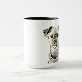 J'aime ma tasse de café Shitzu (Centre)