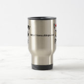 J'aime ma tasse de carlin (Centre)