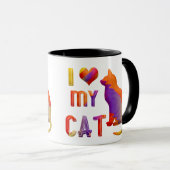 J'aime ma tasse de chat (Devant droit)