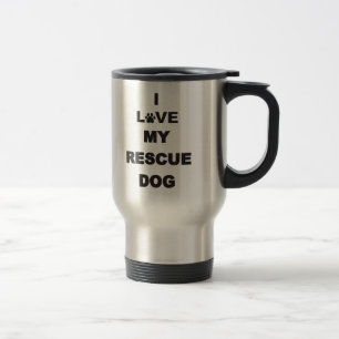J'aime ma tasse de chien de délivrance