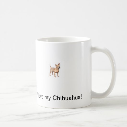 J'aime ma tasse de chiwawa (Droite)
