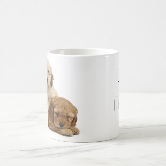 J'aime ma tasse de cockapoo ! (Centre)
