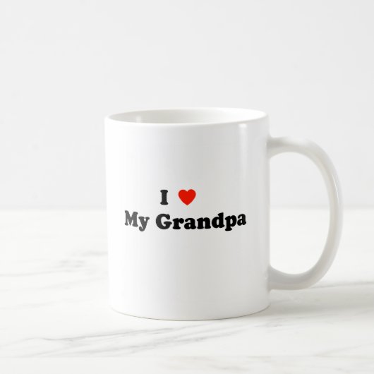J'aime ma tasse de grand-papa (Droite)