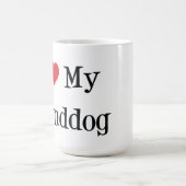 J'aime ma tasse de Granddog (Centre)