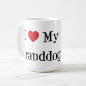 J'aime ma tasse de Granddog (Devant gauche)