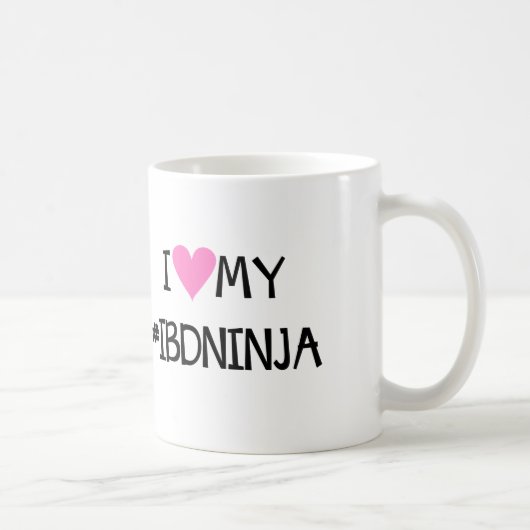J'AIME MA tasse de #IBDNINJA (Droite)