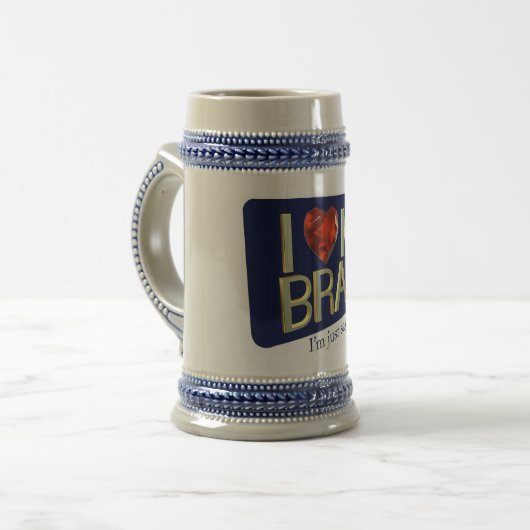 J'aime ma tasse de marque (Devant gauche)