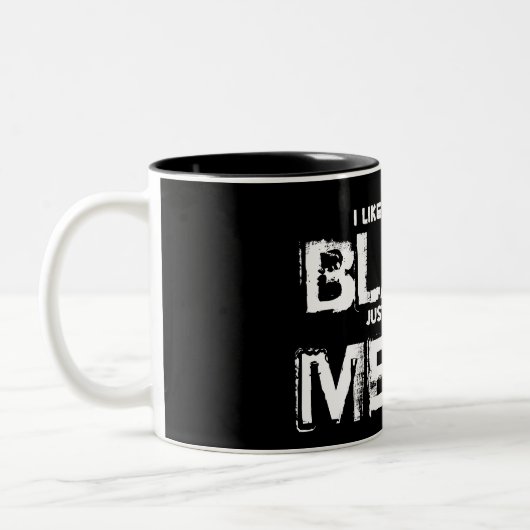 J'aime ma tasse de noir de café (Gauche)