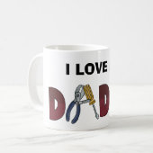 J'aime ma tasse de papa (Devant gauche)