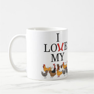 J'aime ma tasse de poulets (le gaucher)