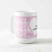 J'aime ma tasse de rose de chat (Devant gauche)