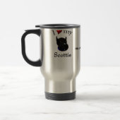 J'aime ma tasse de Scottie (Gauche)