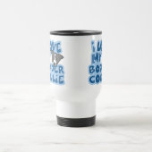 J'aime ma tasse de voyage de border collie (Centre)