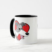J'aime ma tasse de whippet (Devant gauche)