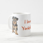 J'aime ma tasse de Yorkshire Terrier (Devant gauche)
