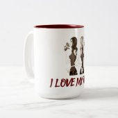 ****J'AIME MA TWIN**** MUG (Devant gauche)