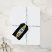 "J'aime MA vie" étiquette cadeau originale (Avec de laficelle)